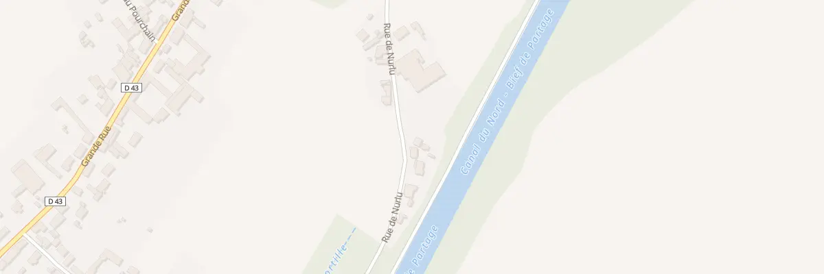 Plan du 9 Rue de Nurlu à Étricourt-Manancourt
