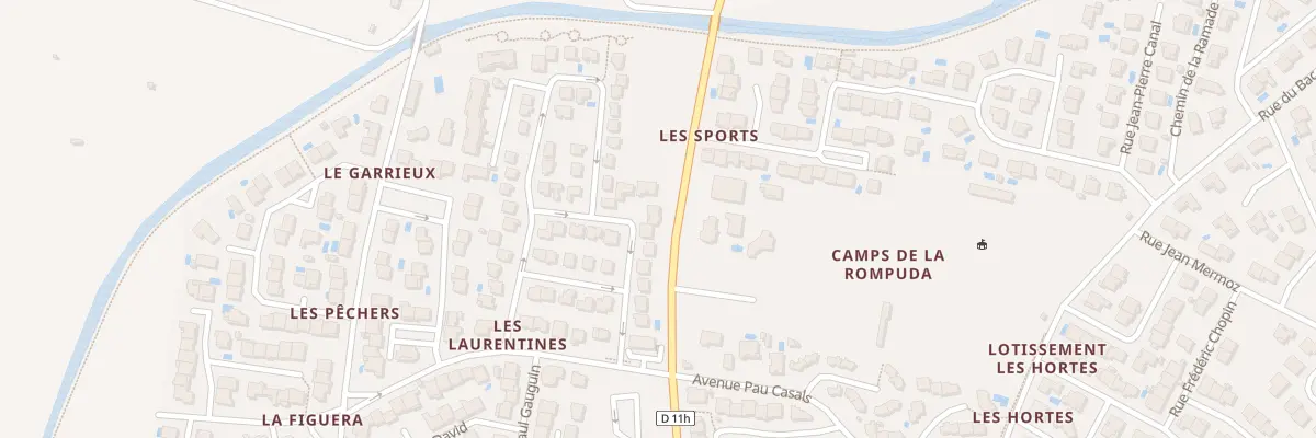Plan du 59 Rue Fernand Got à Saint-Laurent-de-la-Salanque