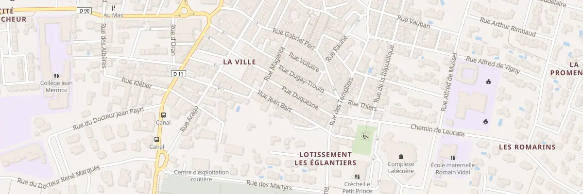 Plan du 22 Rue Duquesne à Saint-Laurent-de-la-Salanque
