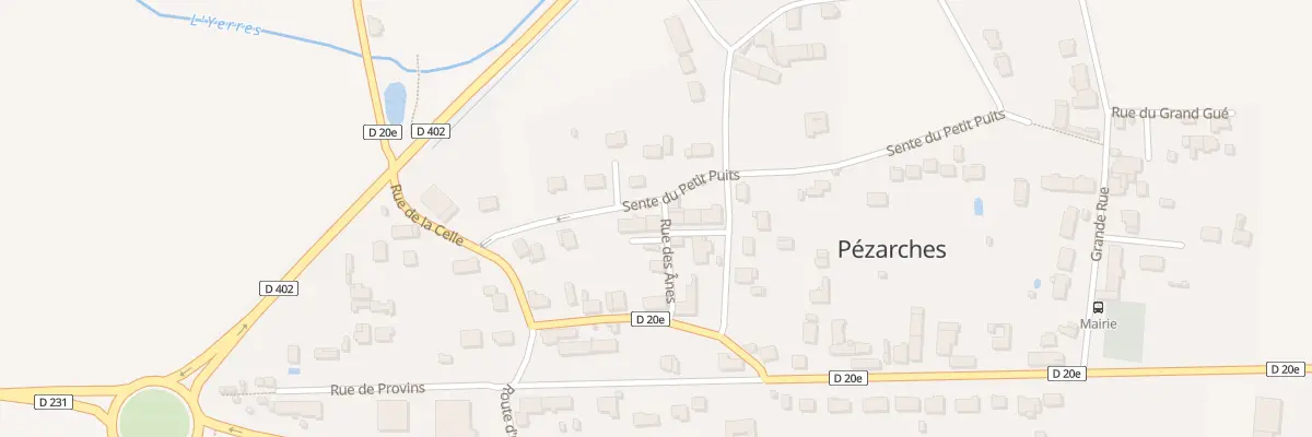 Plan du 5A Rue aux Anes à Pézarches