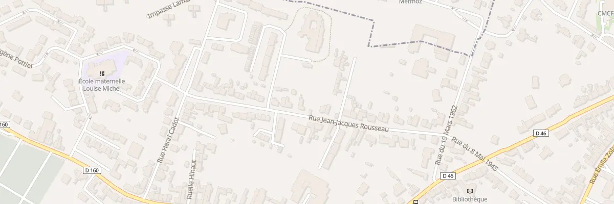 Plan du 35 Rue Jean-jacques Rousseau à Oignies