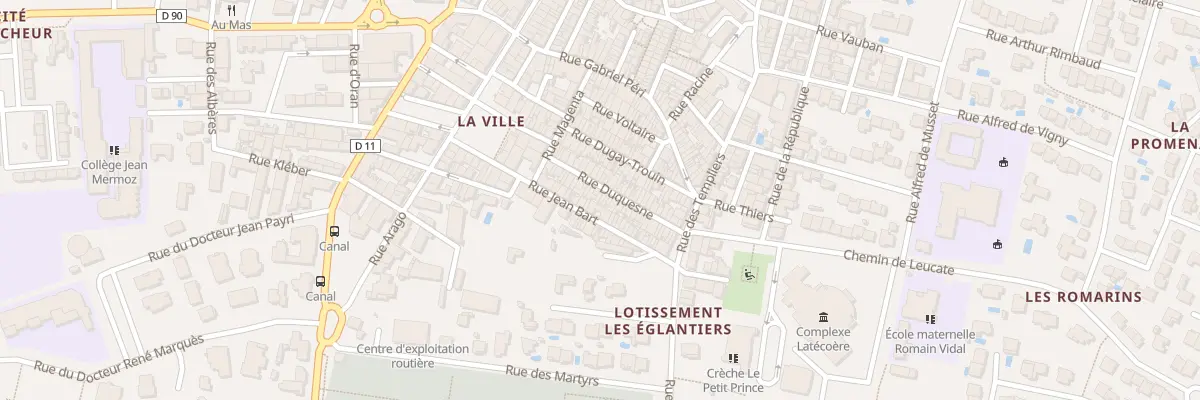 Plan du 24 Rue Duquesne à Saint-Laurent-de-la-Salanque