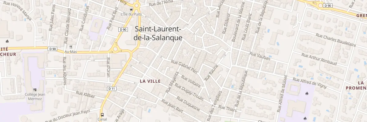 Plan du 29 Rue Gabriel Péri à Saint-Laurent-de-la-Salanque