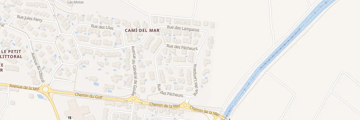 Plan du 2 Imp des Sanills à Alénya