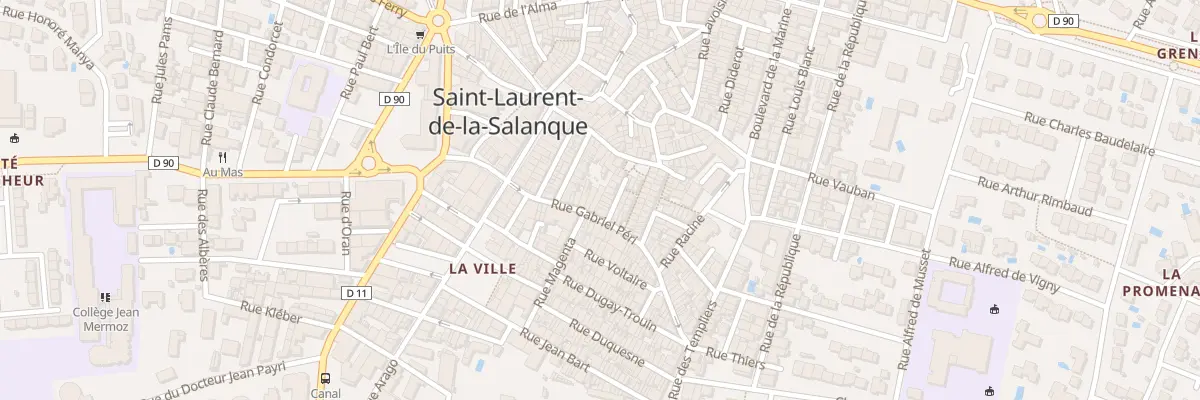 Plan du 31 Rue Gabriel Péri à Saint-Laurent-de-la-Salanque