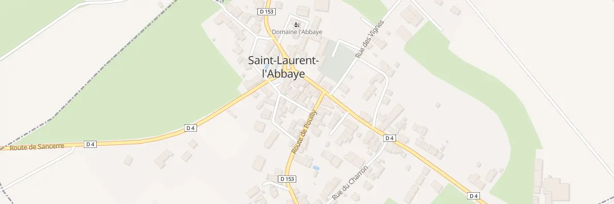 Plan du 2 Rue du Tonnelier à Saint-Laurent-l’Abbaye