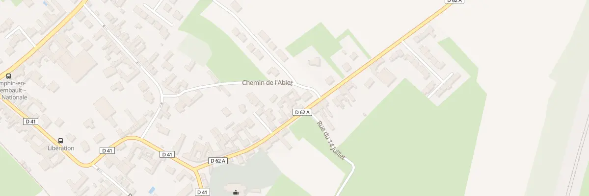Plan du 29 Rue du 14 Juillet à Camphin-en-Carembault
