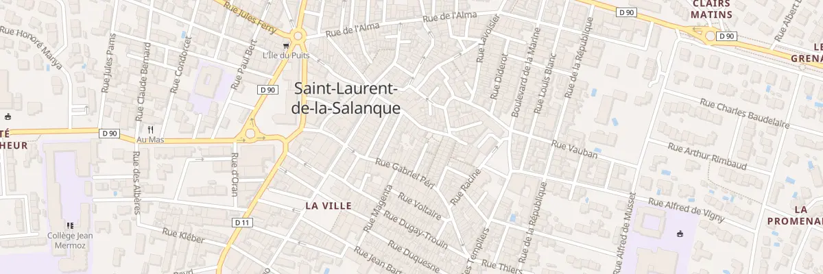 Plan du 14 Rue Solferino à Saint-Laurent-de-la-Salanque