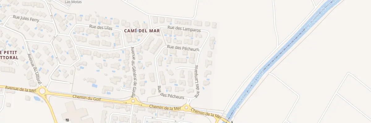 Plan du 1 Imp des Sanills à Alénya