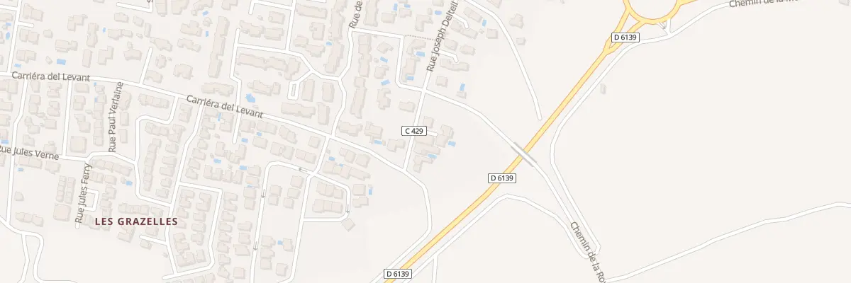 Plan du 9 Rue Marechal Foch à Sigean