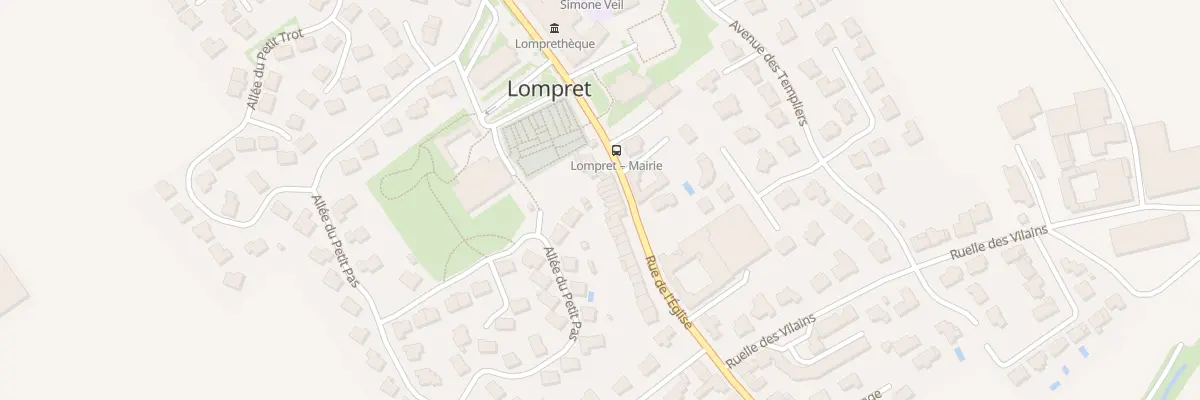 Plan du 63 Rue de l’Église à Lompret