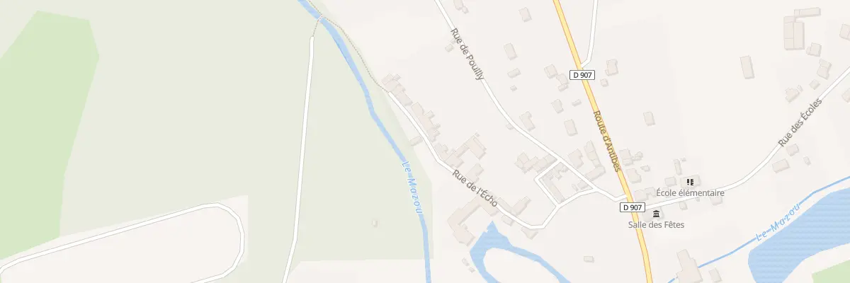 Plan du 14 Rue de l’Écho à Mesves-sur-Loire