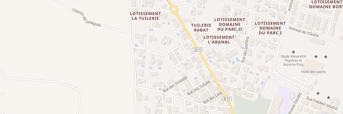 Plan du 21 Rue des Jardins à Torreilles