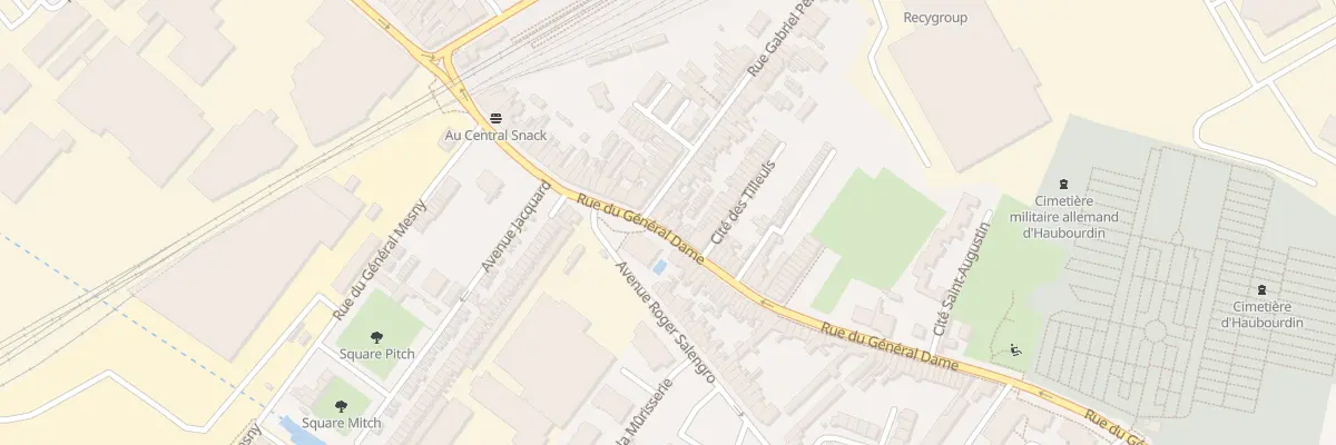 Plan du 39 Rue du Général Dame à Haubourdin