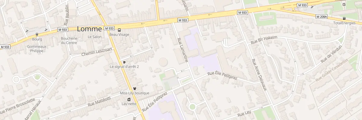 Plan du 16 Rue Lamartine Lomme à Lille