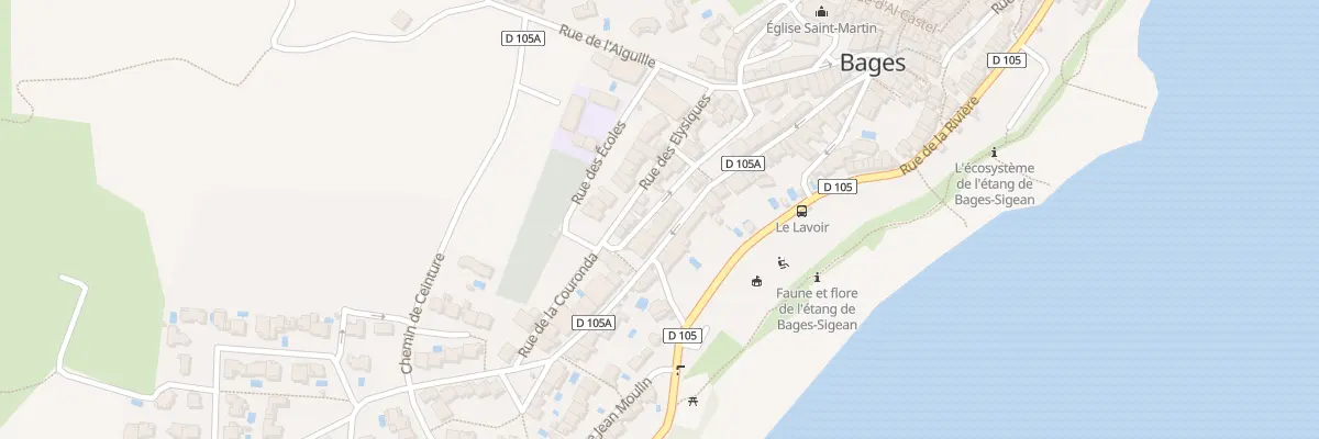 Plan du 38 Rue de l’Ancien Puits à Bages