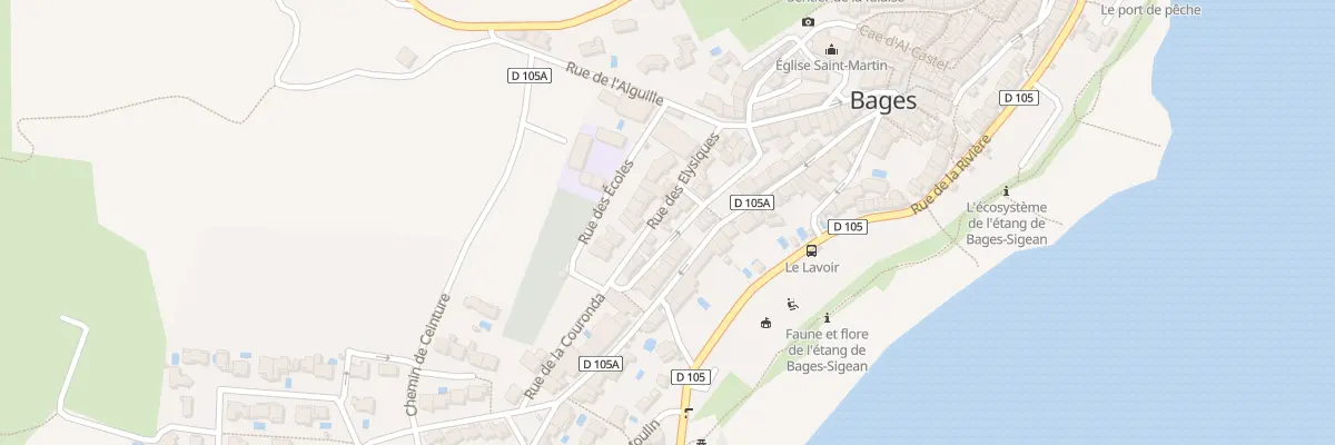 Plan du 12 Rue de l’Aire à Bages