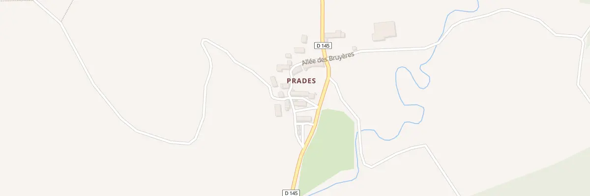 Plan du 9 All des Bruyères Prades à Aydat