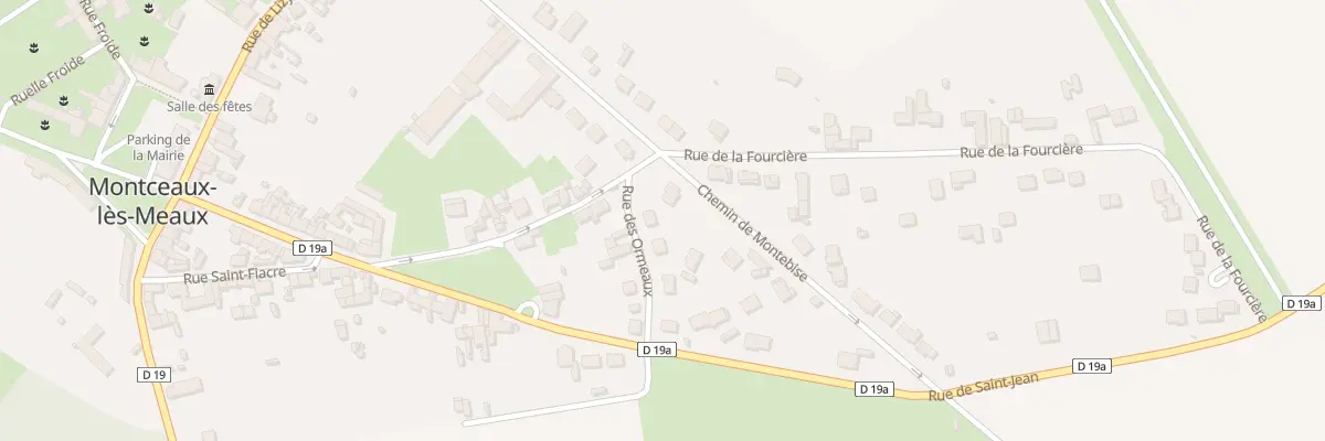 Plan du 8 Rue des Ormeaux à Montceaux-lès-Meaux