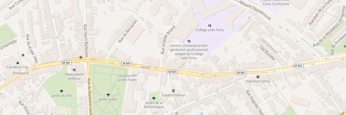 Plan du 99 Rue Sadi Carnot à Haubourdin