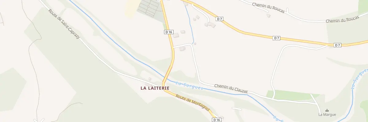 Plan du 5158 Le Clauzet à Saint-Félix-de-Sorgues
