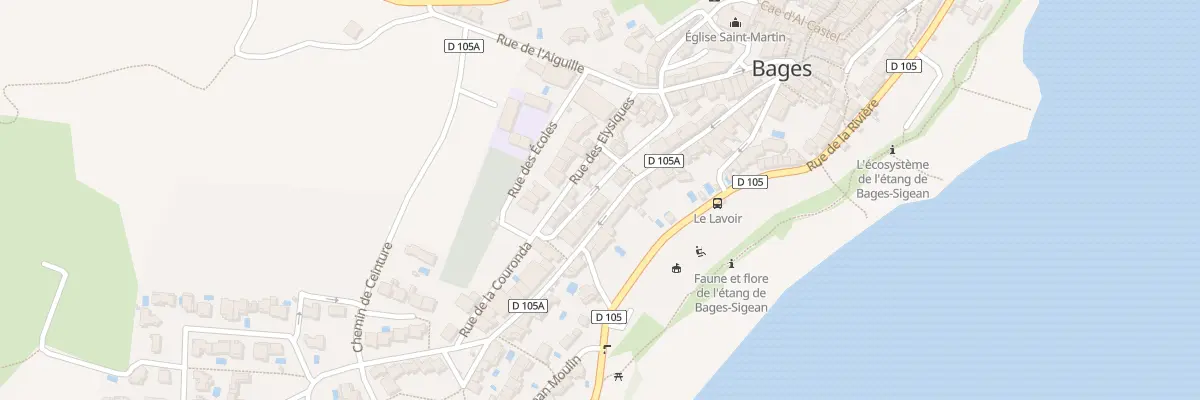 Plan du 34 Rue de l’Ancien Puits à Bages