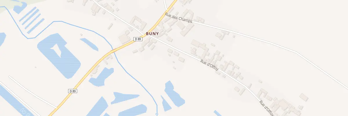 Plan du 8 Rue d’Offoy à Voyennes