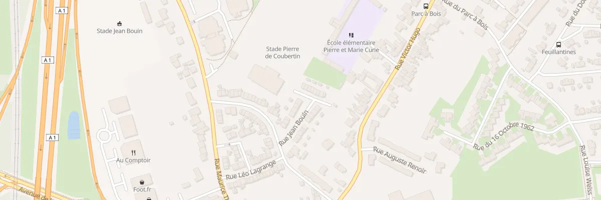 Plan du 11 Rue Jean Bouin à Noyelles-Godault