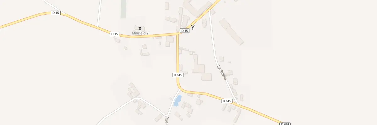 Plan du 3 Rte de Matigny à Y