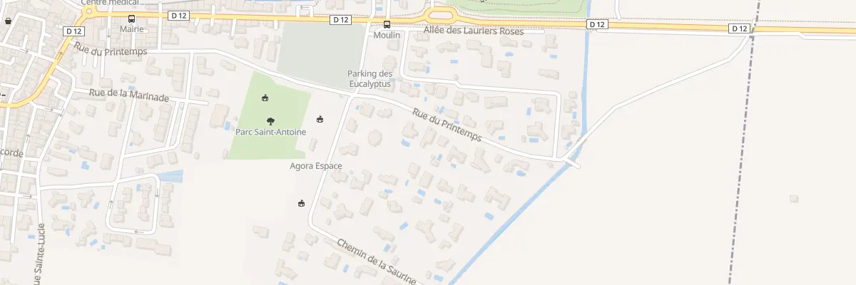 Plan du 38 Rue du Printemps à Villelongue-de-la-Salanque