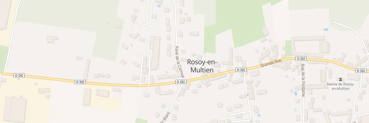 Plan du 1 Vc Pave de la Cornue à Rosoy-en-Multien