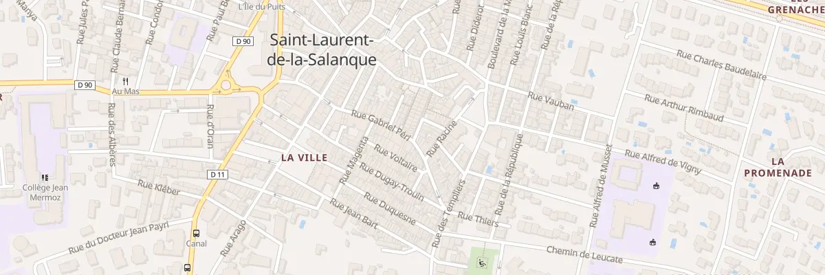 Plan du 39 Rue Gabriel Péri à Saint-Laurent-de-la-Salanque