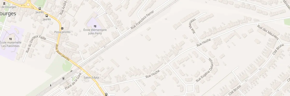 Plan du 41 Rue Hoche à Dourges