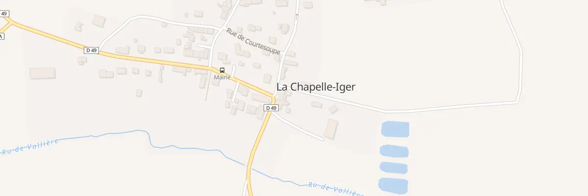 Plan du 4 Rue du Maréchal Leclerc à La Chapelle-Iger