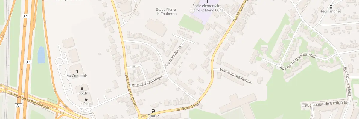 Plan du 12 Rue Jean Bouin à Noyelles-Godault