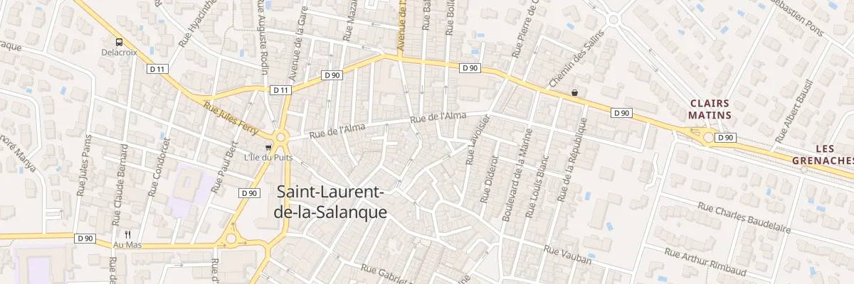 Plan du 28 Rue Malakoff à Saint-Laurent-de-la-Salanque