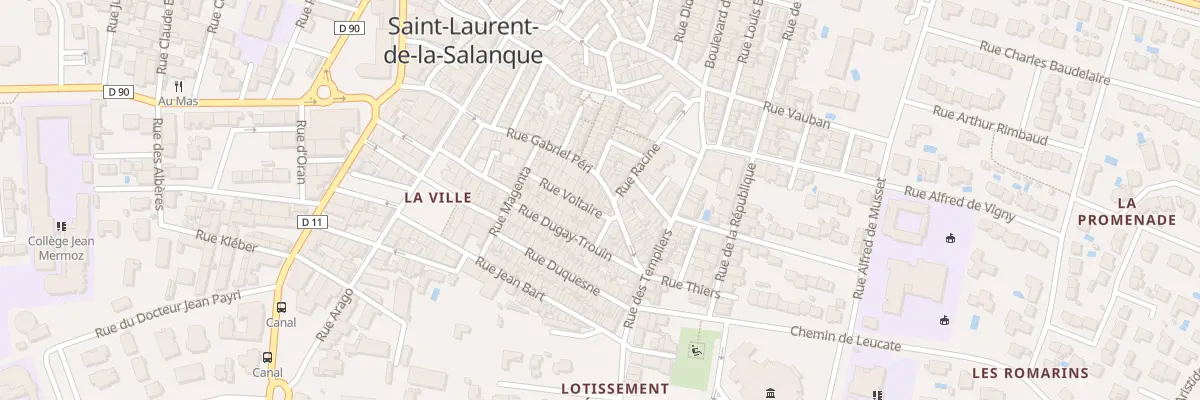 Plan du 46 Rue Gabriel Péri à Saint-Laurent-de-la-Salanque
