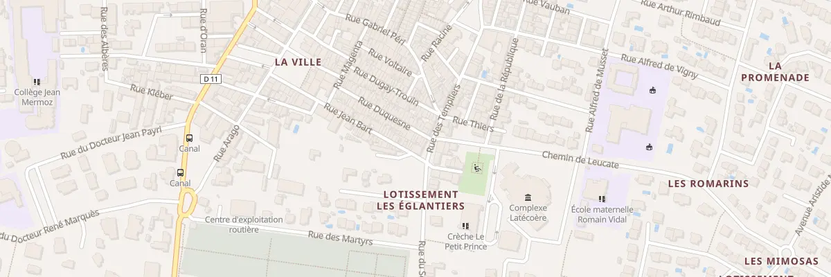 Plan du 50 Rue Duquesne à Saint-Laurent-de-la-Salanque