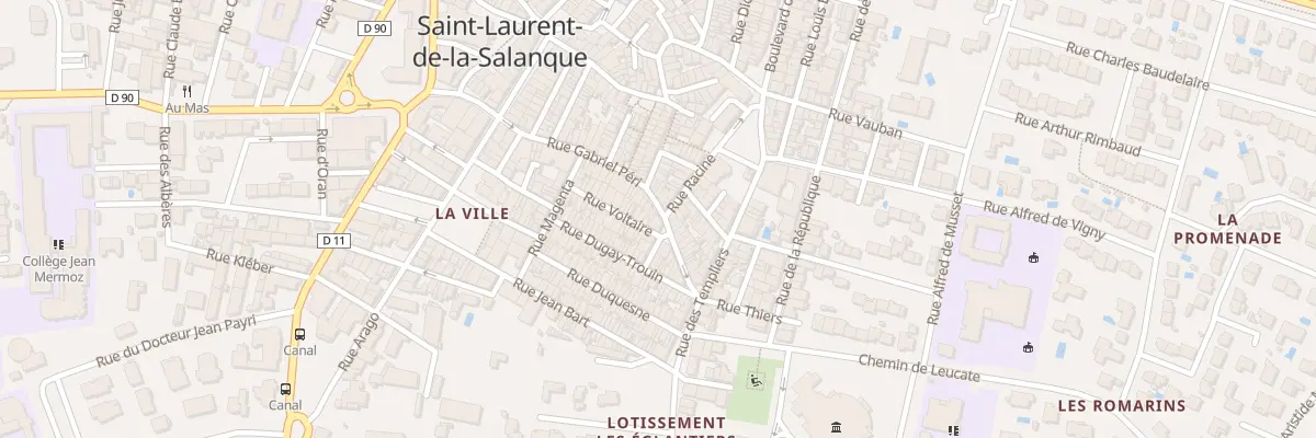 Plan du 50 Rue Gabriel Péri à Saint-Laurent-de-la-Salanque