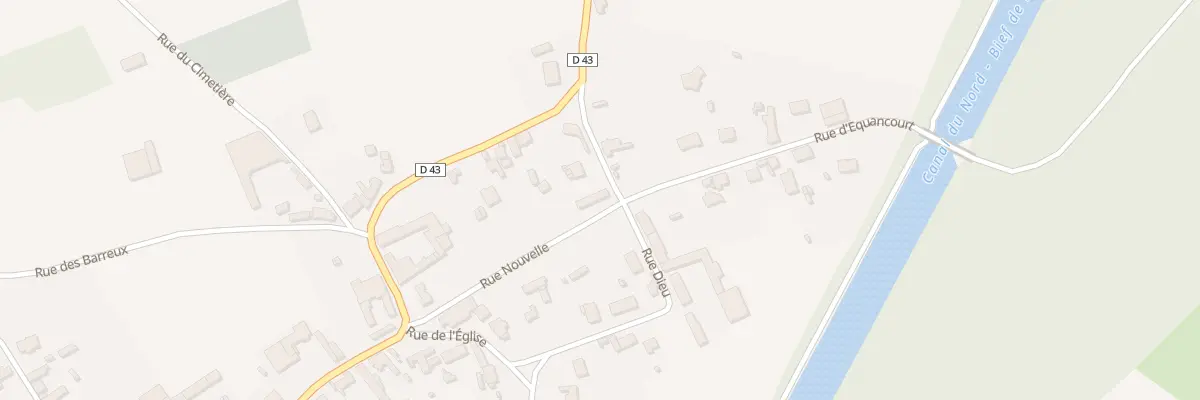 Plan du 3 Rue Nouvelle à Étricourt-Manancourt