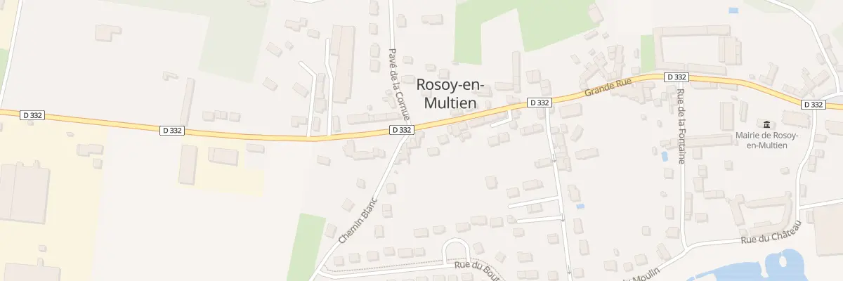 Plan du 34 Gr Grande Rue à Rosoy-en-Multien