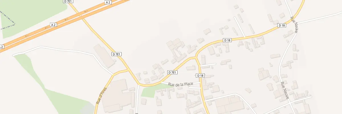 Plan du 28 Rue du Moulin à Ytres