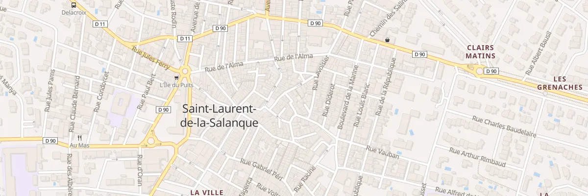 Plan du 3 Rue Montaigne à Saint-Laurent-de-la-Salanque