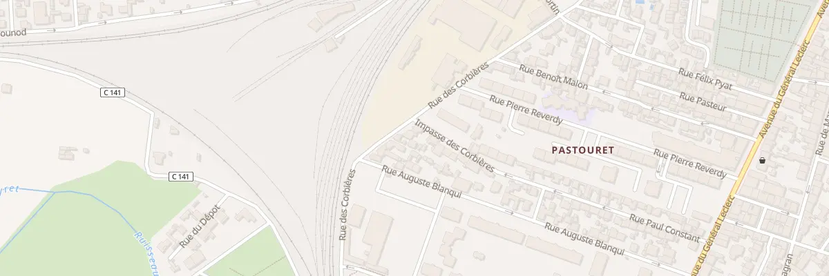 Plan du 17 Rue des Corbieres à Narbonne