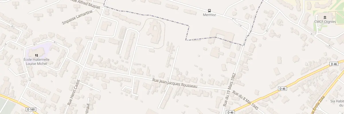 Plan du 4 Imp du Vieux Coron à Oignies