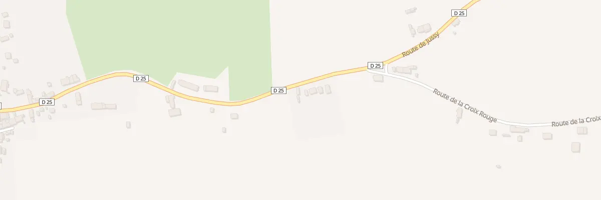 Plan du 27 Rte de Jussy à Saint-Léger-le-Petit