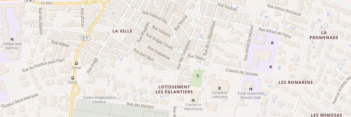 Plan du 51 Rue Duquesne à Saint-Laurent-de-la-Salanque