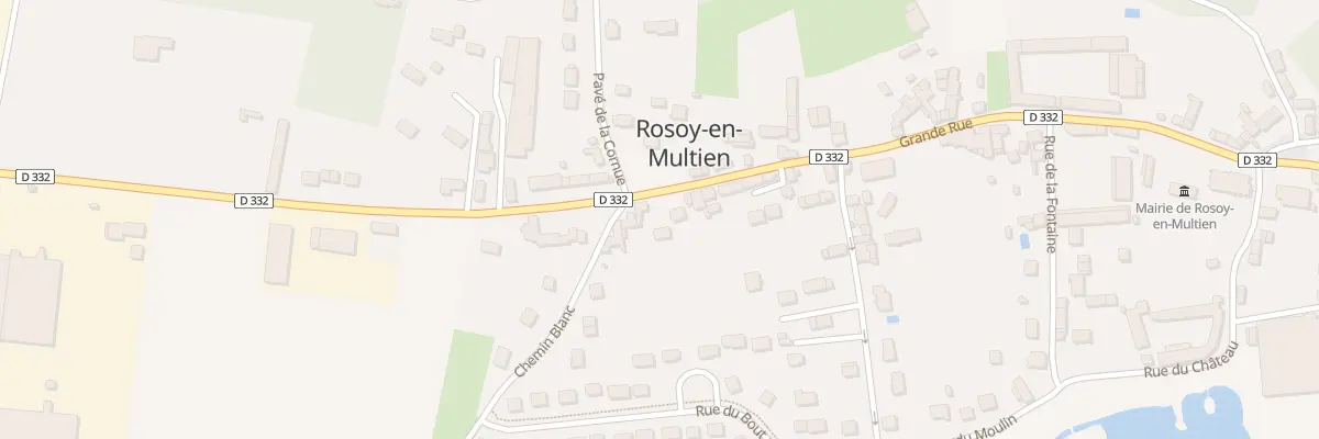 Plan du 32 Grande Rue à Rosoy-en-Multien