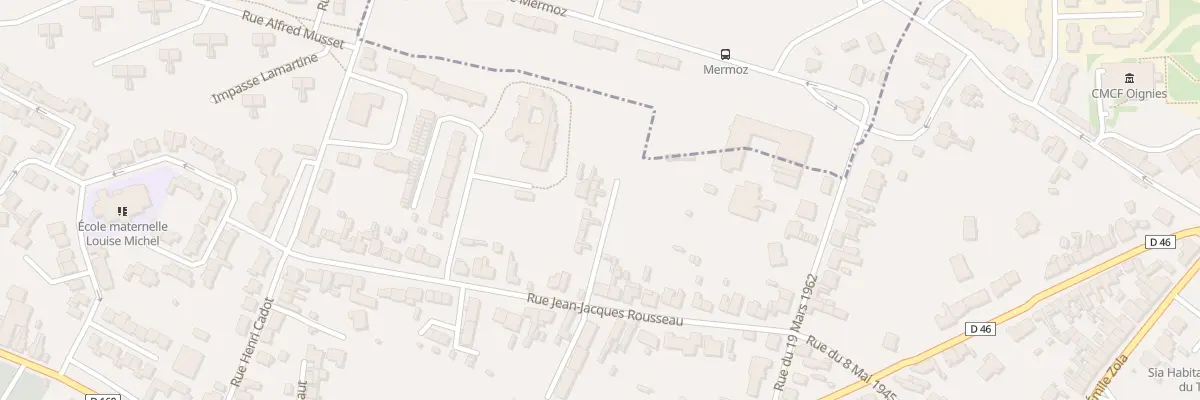 Plan du 5 Imp du Vieux Coron à Oignies