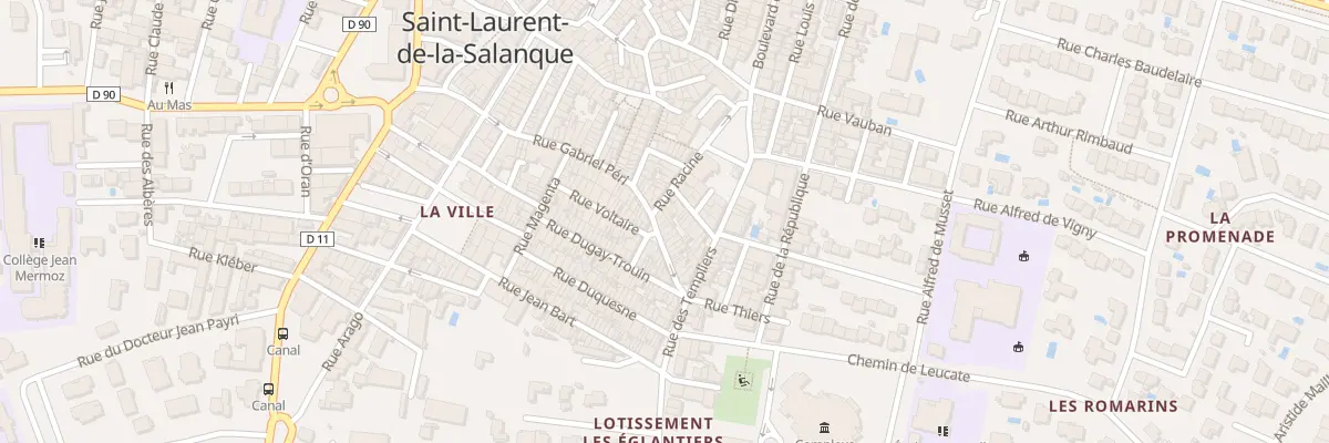 Plan du 53 Rue Gabriel Péri à Saint-Laurent-de-la-Salanque